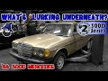 What's lurking underneath? CAR WIZARD finds lots of repairs required to make '84 300D MB roadworthy