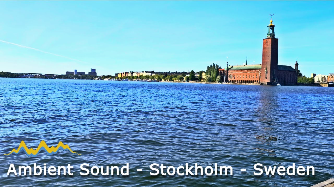 Sounds of Stockholm: 10 Minutes at Riddarfjärden - Boats, Airplanes, Traffic & Conversations