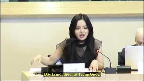 2f Hoa Hậu Thế Giới Canada Lên Tiếng Về Tội Ác Mổ Cướp Nội Tạng Tại Nghị Viện Châu Âu