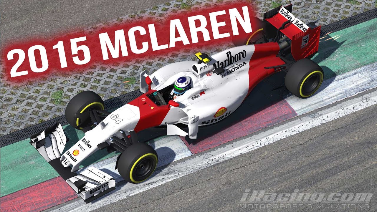 iRacing - 2015 McLaren Honda - First Laps