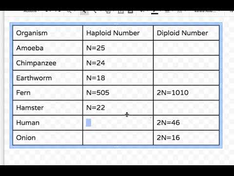 Homework Calculating Haploid And Diploid Numbers 6 