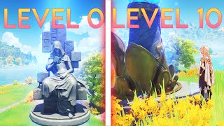 Maxing Out Liyue's Statue of The Seven (Level 0 to Level 10) | Genshin Impact Complete Geoculus Offering Statue Of The Seven Level 10 Genshin Impact