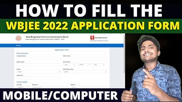 How to fill the WBJEE 2022 Application Form | Wbjee form Fill up 2022 |Vivek Agarwal
