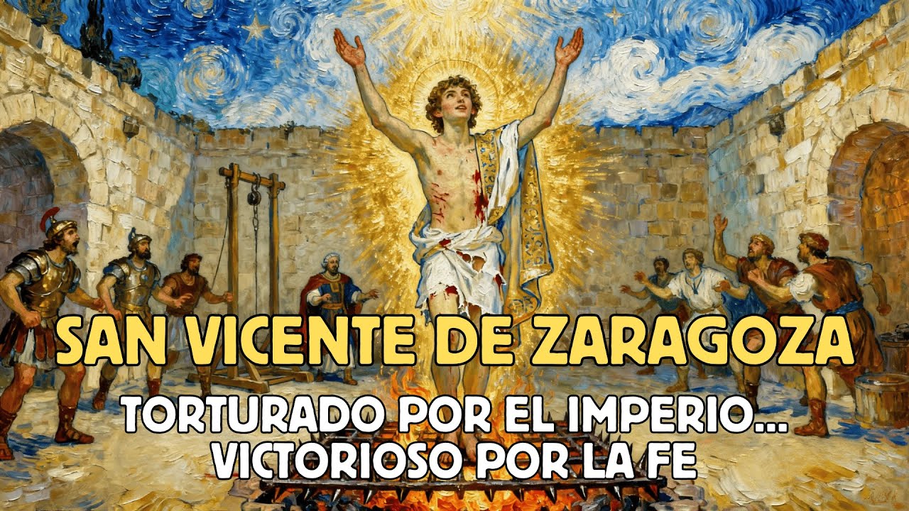 22 de Enero - San Vicente de Zaragoza: La Increíble Historia Que Superó las Torturas