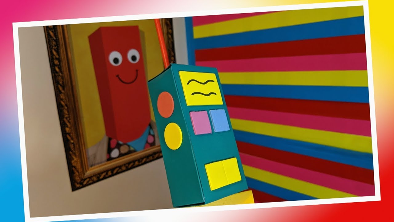 Play: Pretend Walkie Talkie: Mister Maker's quick craft-and-comedy fix