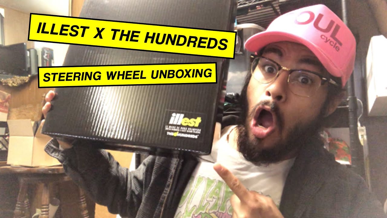 Illest X The Hundreds Steering Wheel Unboxing