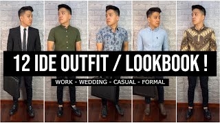 12 LOOKBOOK / IDE OUTFIT SMART CASUAL !! [ft. Hugo Thorch] by Kevin Sinarli 2,633 views 10 months ago 9 minutes, 10 seconds