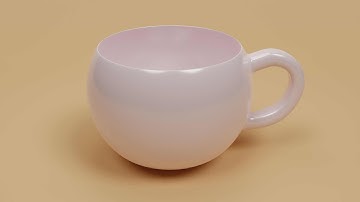 Tutorial blender untuk pemula ke 31 - Cara membuat mug di blender 2.93.1