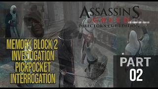 Assassin's Creed : Director's Cut Gameplay 2026 | Part 2 | Memory block 2 - Investigation
