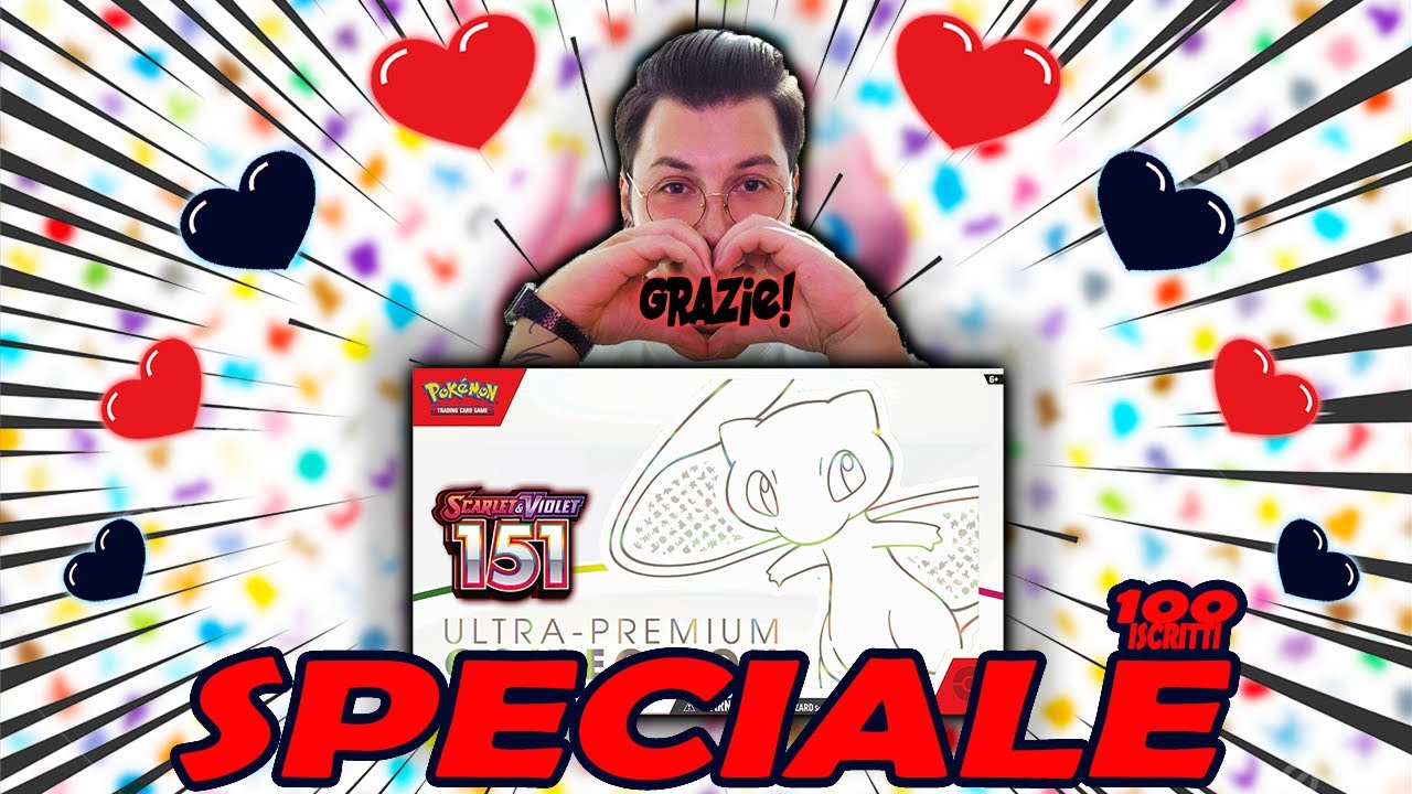 APRO LA COLLEZIONE SPECIALE ULTRA PREMIUM 151 DI MEW! - SPECIALE 100 ...