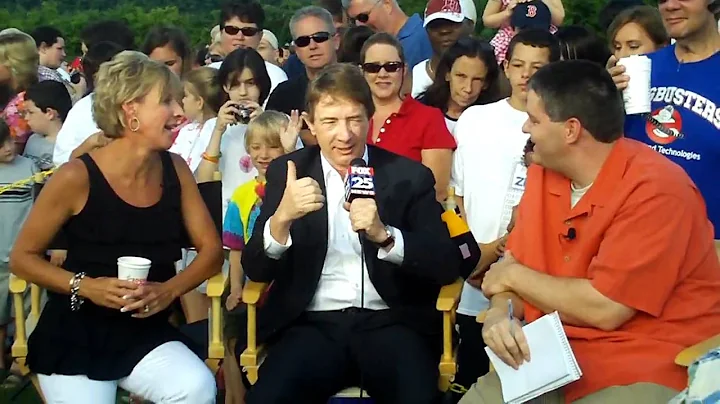Martin Short in Milford, MA for the Fox 25 Morning...