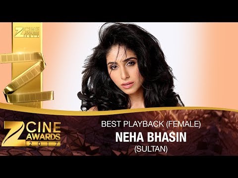 Best Female Playback Singer | Neha Bhasin | Zee Cine Awards 2017