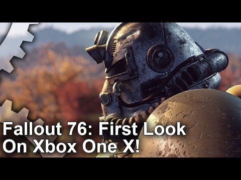 [4K] Fallout 76 Xbox One X First Look: The Creation Engine Evolved?