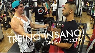 Treino Insano - Bíceps E Tríceps Feat. Felipe Moreira Academia Xploud