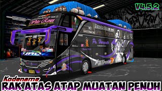 BUSSID UPDATE V4.5.2 KODENAME RAK ATAS ATAP MUATAN PENUH // BUS SIMULATOR INDONESIA screenshot 3