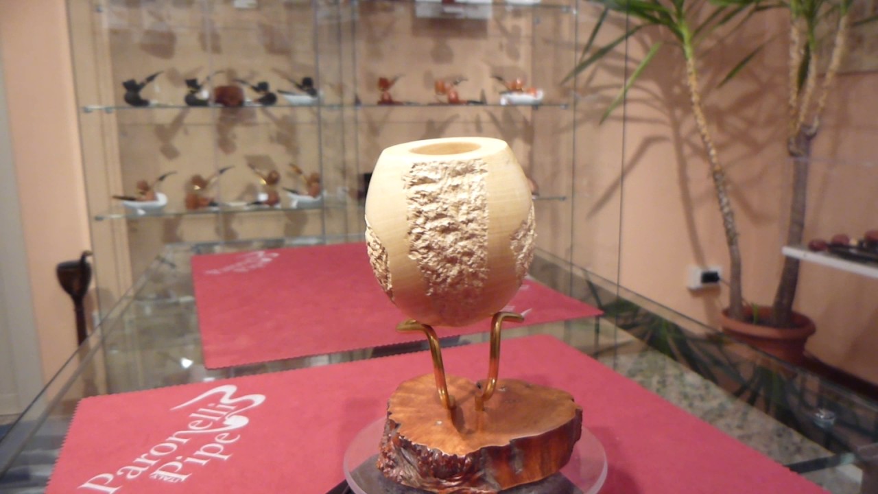 Brand new lemon wood pipe PARONELLI giant apple handmade - item number: 401297612822