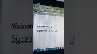 Cadangan font tulisan untuk lembaran kerja / kad imbasan Prasekolah / Tadika