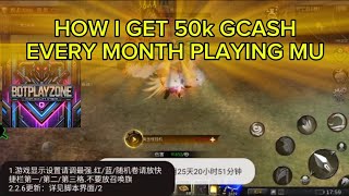 How i earn 50k GC every month playing MU Monarch!