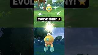 Shiny Drifloon evolve to Shiny Drifblim!