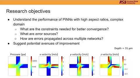Physics inform neural networks with domain decomposition method for a thermal-fluid problem