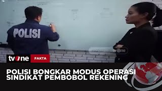 Kompol Hendro Sukmono Jelaskan Detail Modus Operandi Sindikat Bobol Rekening | Fakta tvOne