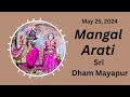 Mangal arati sri dham mayapur  may 25 2024