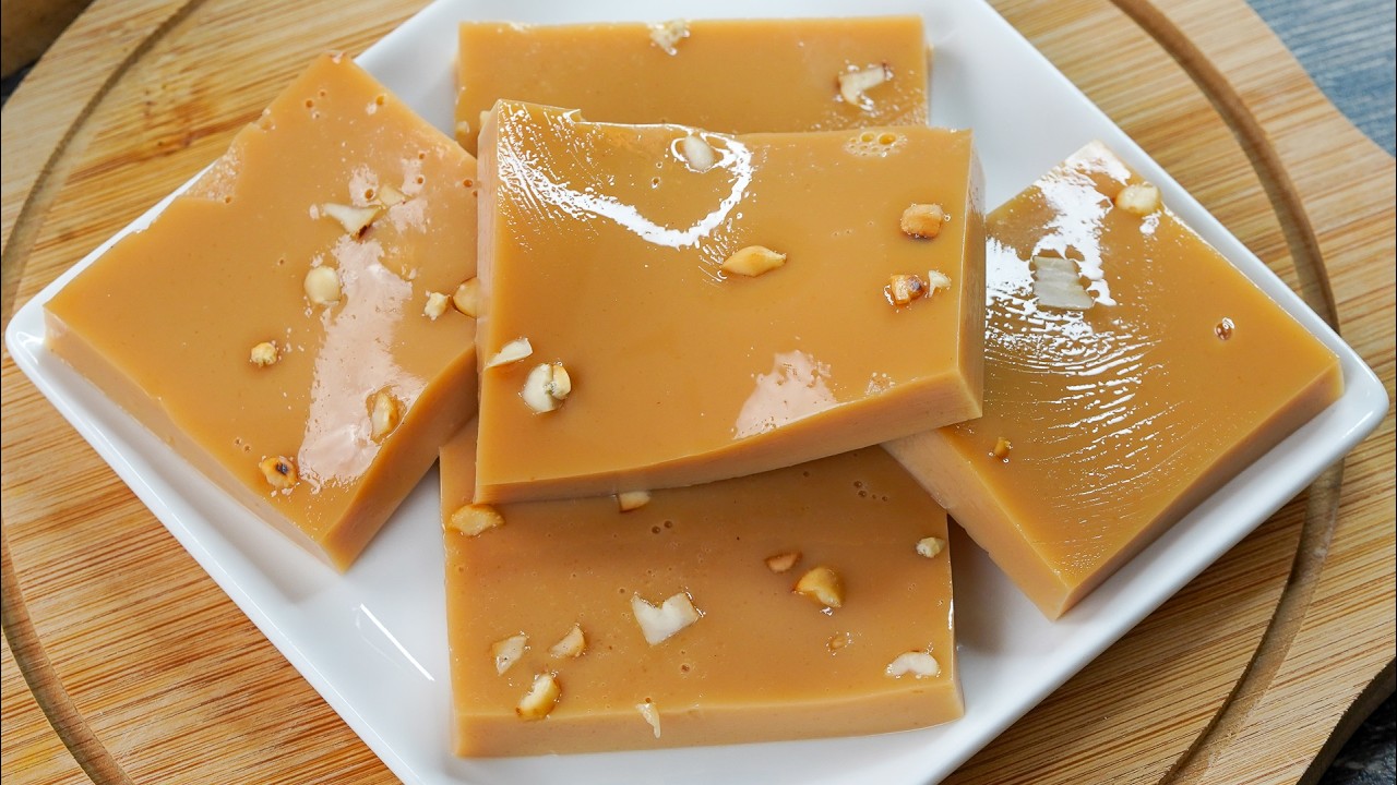 Карамельный молочный пудинг за 30 минут 🍮 | Нежный и сливочный десерт | N’Oven Foods