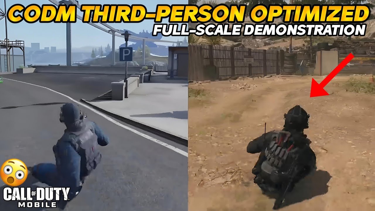 CODM Third-Person Coming Soon Exclusive Preview - YouTube