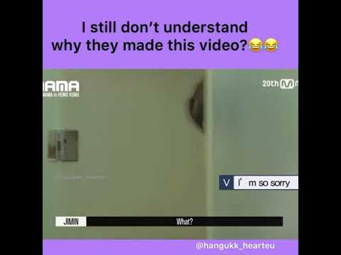 Till now i don't know why Bighit made this video with BTS😂😂😂