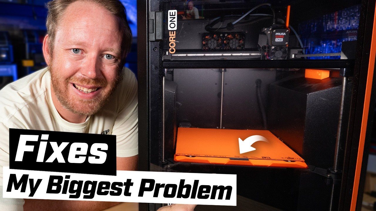 Video thumbnail: Free Prusa Core One Upgrades That Are Actually Worth It