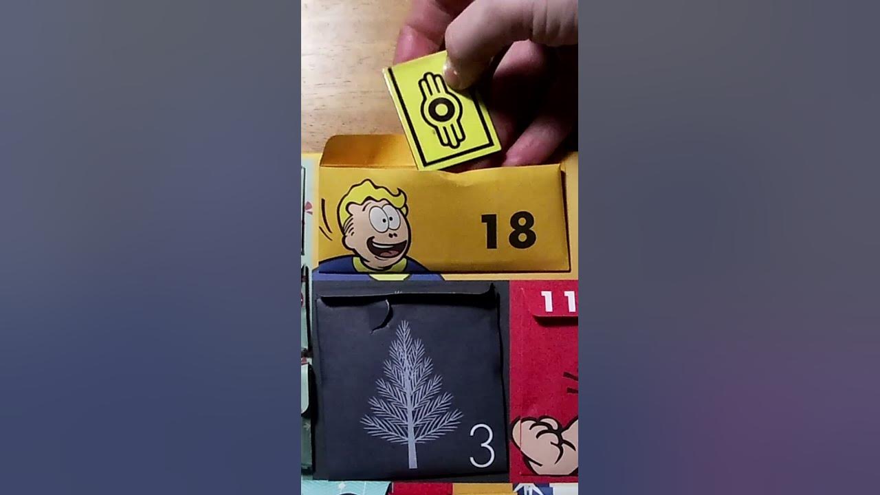FALLOUT Advent Calendar DAY 18 Shorts YouTube