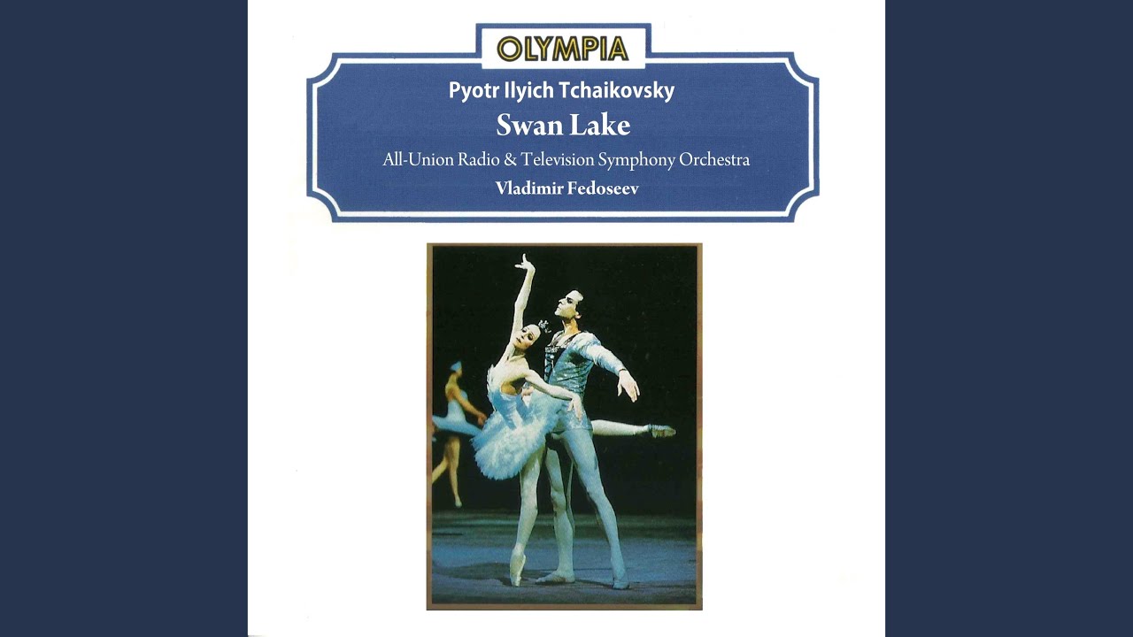 Ballerina Swan Lake Op 20a Scene