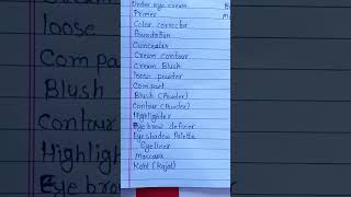 Bridal Makeup Kit List makeup makeupessential bridalmakeup brideessentials