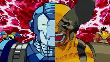 Marvel vs. Capcom - Wolverine, War Machine vs. Wolverine, Strider Hiryu 2