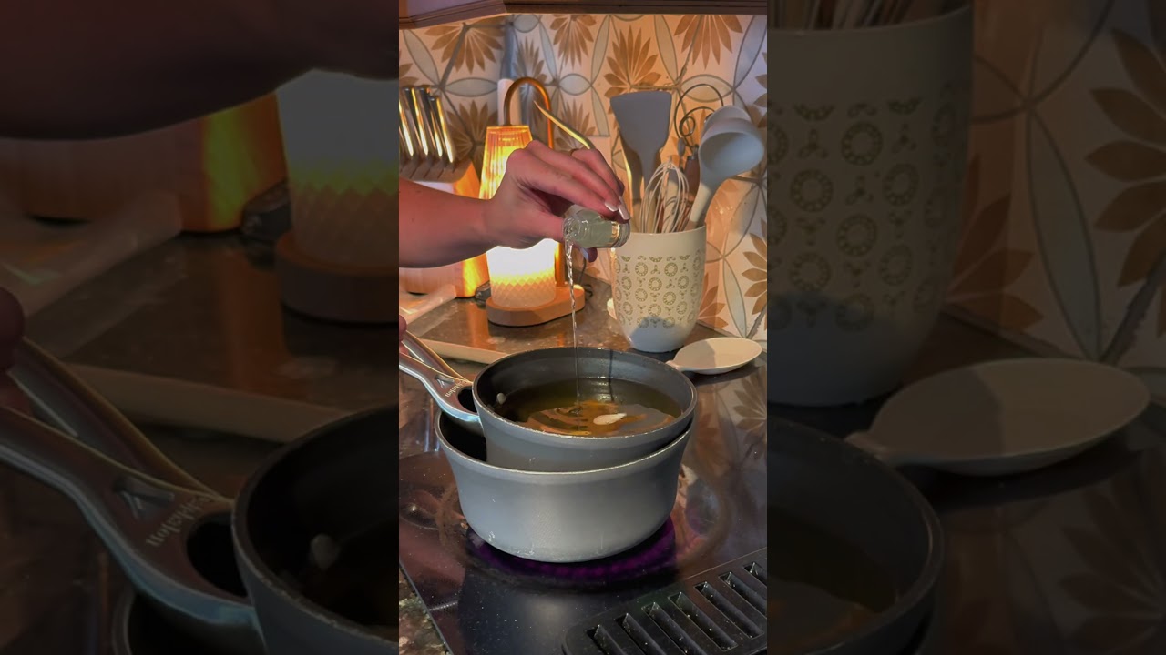 Anthropologie dupe fall candle with materials from Hobby Lobby! Candle making DIY!