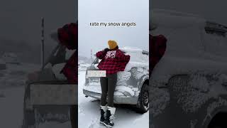 I should find a summer version of this 😂 #snowangel