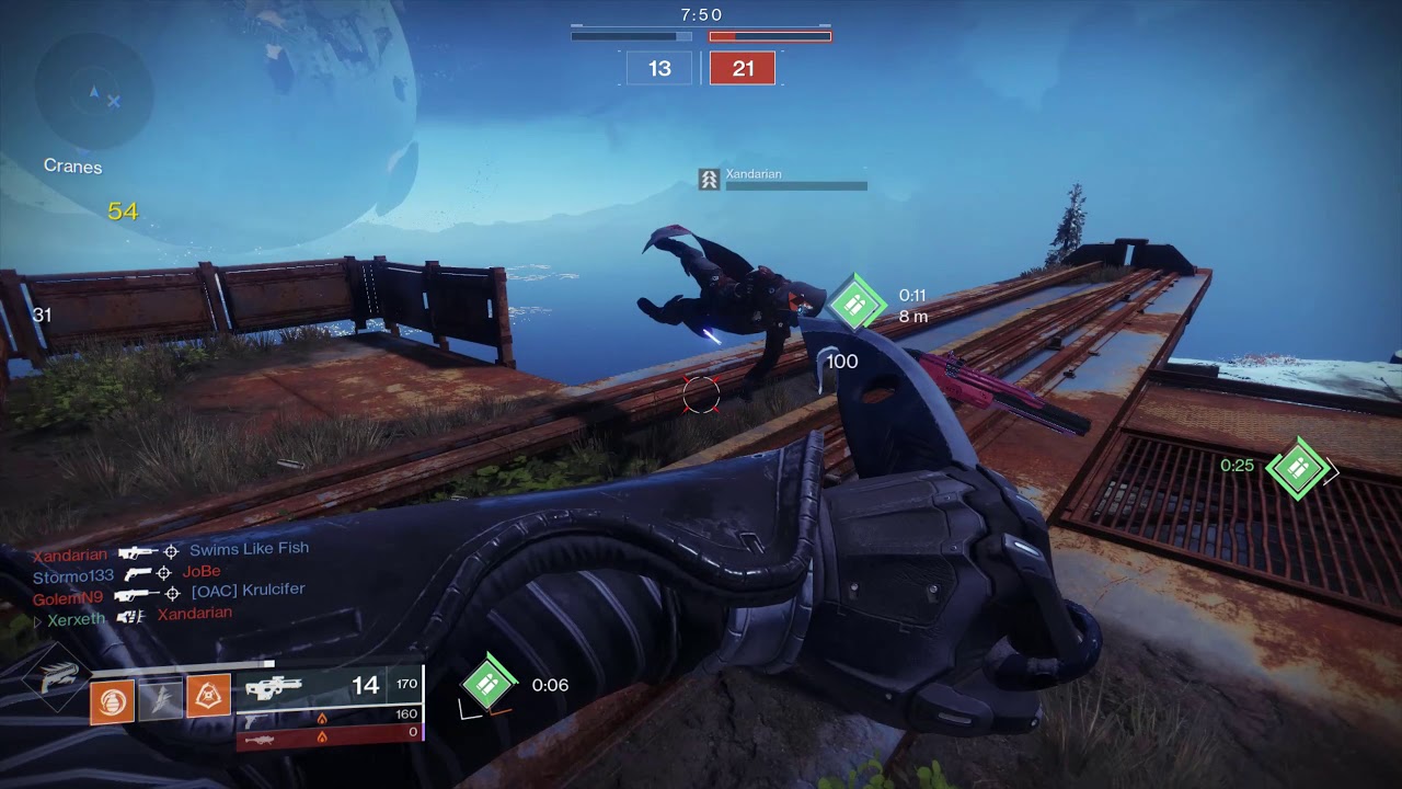 [Destiny 2] Crucible Gameplay & Highlight | Melee Flank (Steam)