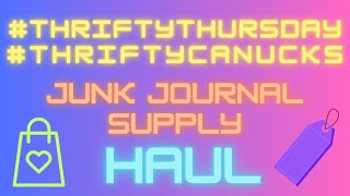 Thrifty Craft Supply Haul