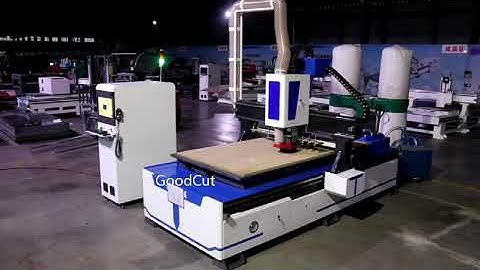 GoodCut AutomaticTool Changing Spindle CNC Router with LNC/Weihong/Syntec Control System for Sale