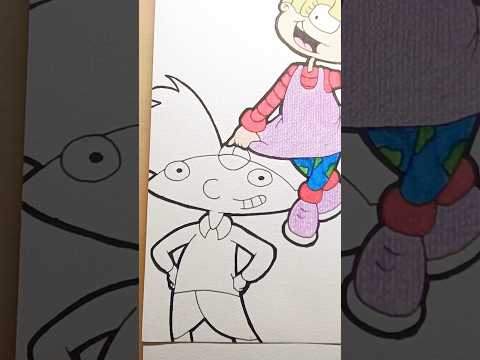 DIBUJO de ARNOLD | HEY ARNOLD ! #cartoons #art #cartoonnetwork #cartoonart #drawing #heyarnold