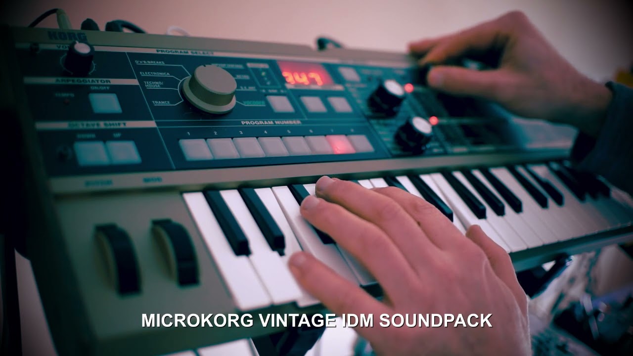 MICROKORG - "VINTAGE IDM" SOUNDPACK DEMO