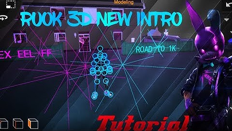 How to make 3d intro like ruok ff || on Android || tutorial