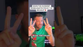 Avoidant unaffected by breakup #avoidant #avoidantattachment #breakup #discard #heartbroken #dating