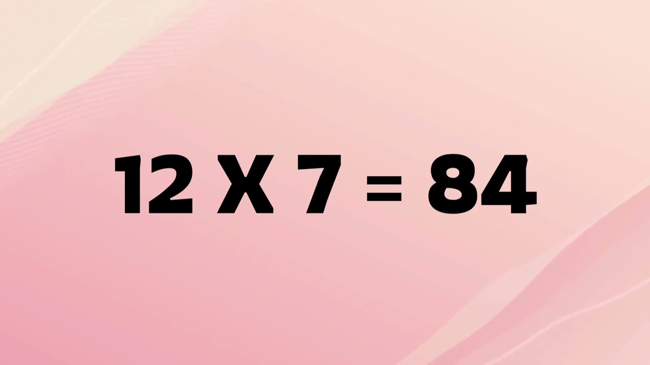 Table of 12, Learn Multiplication of 12X 1, 12 Times Table ,12X 1=12,,  Easily Learn Tables of "12".