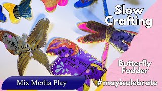 Making butterfly fodder on the fly #mayicelebrate Slow and easy crafting
Thank you for watching my channel. I hope it brings you joy and inspiration. I also hope it gives you a sense of belonging within the paper crafting community. You can support my channel through a memembership if you like. It is $2.99 a month and is used as a tip jar.
https://www.youtube.com/channel/UCXrk0dTpgETigshDhcx02bw/join Making butterfly fodder on the fly #mayicelebrate Slow and easy crafting
