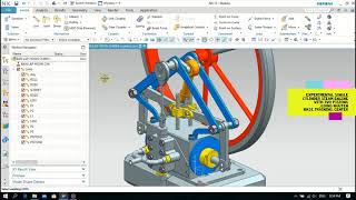 #NX_MOTION_EXPERIMENTAL SINGLE CYLINDER STEAM ENGINE WITH TWO PISTONS screenshot 1