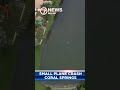 BSFR: Small plane crashes behind Coral Springs home; divers find no one in water