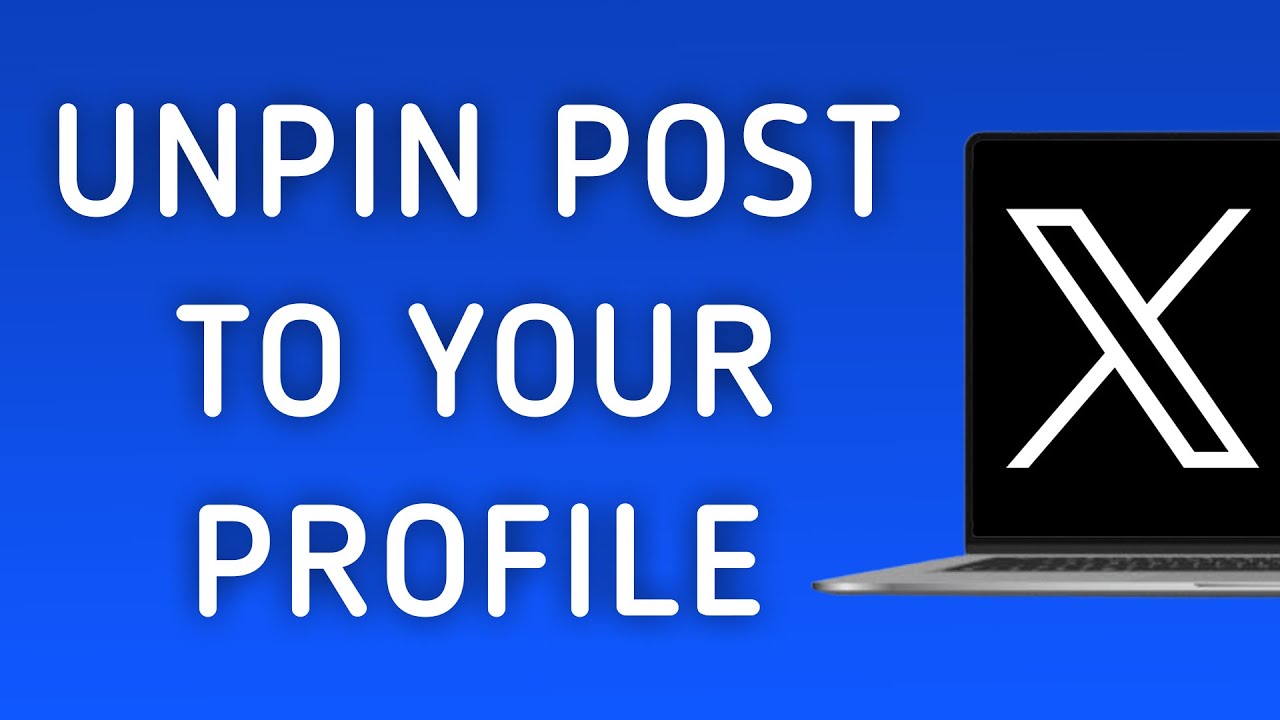 How To Unpin A Post To Your Profile On X (Twitter) On PC (New Update ...