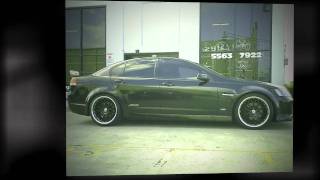 F1 Wheel & Tyre: Holden VE SS Commodore 20 inch custom rims Black