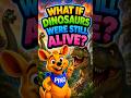 What If Dinosaurs Were Still Alive 🦖 Fun Learning for Kids Kangaroo Pino